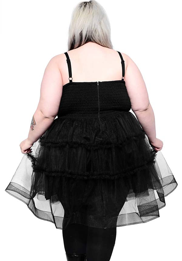Veronica Adjustable Straps Mini Party Dress for Twirling
