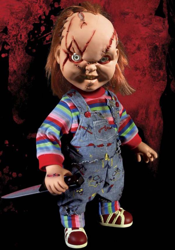 Child's Play Collectible Talking Chucky 15-Inch Action Figure