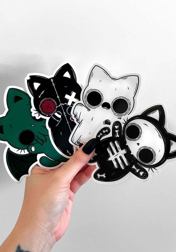 Trick - Enchanting Halloween Themed Sticker by Pvmpkin Art