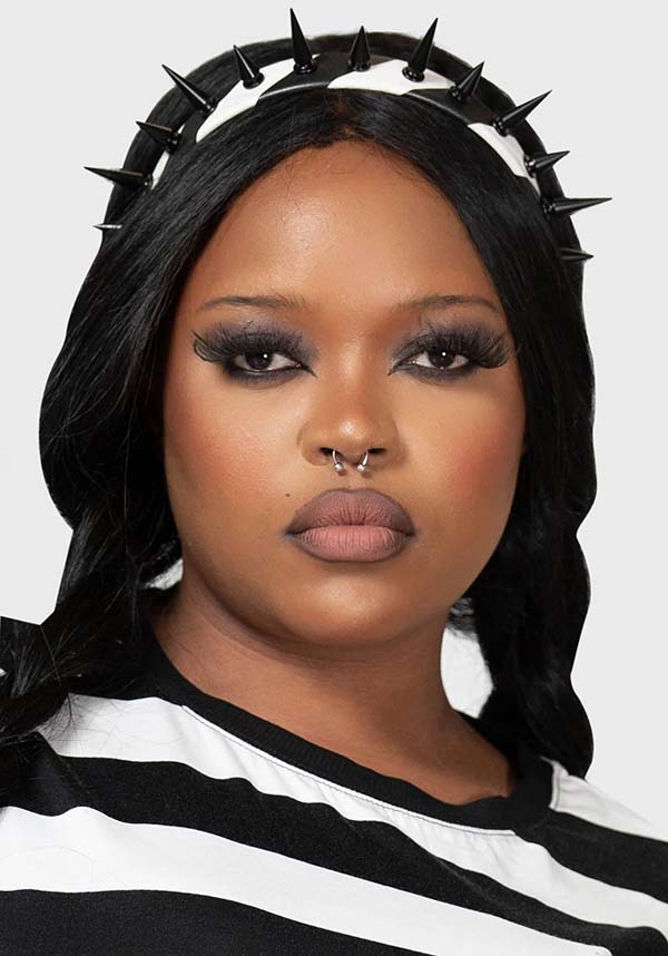 Adorable Mayhem | Fashionable Headband with Mixed Spikes