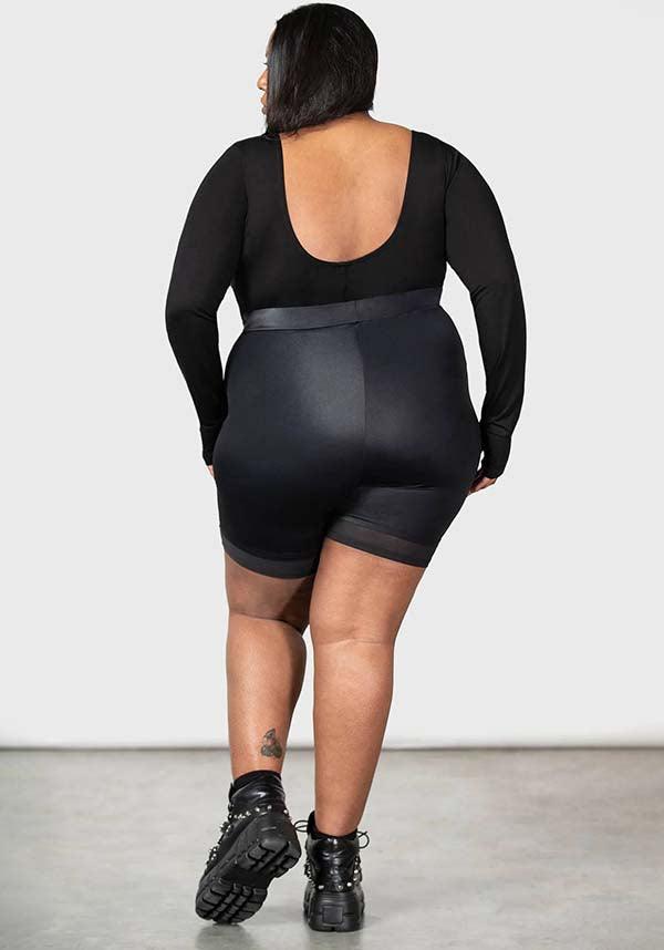 Flexi Demon Long Sleeve Leotard for Dance and Fitness
