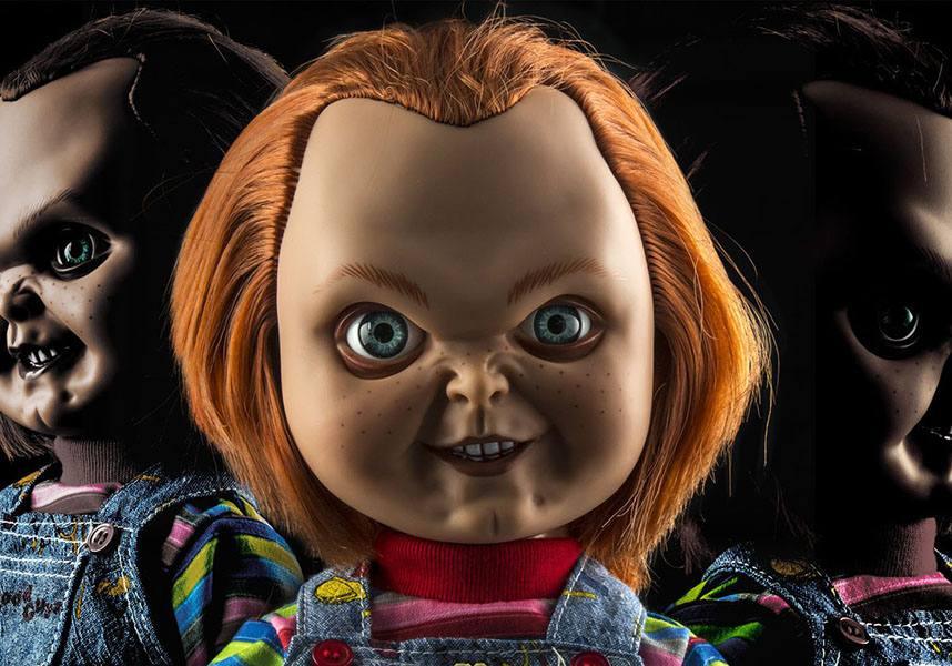 15-Inch Sound-Activated Good Guy Chucky Figure from Child's Play