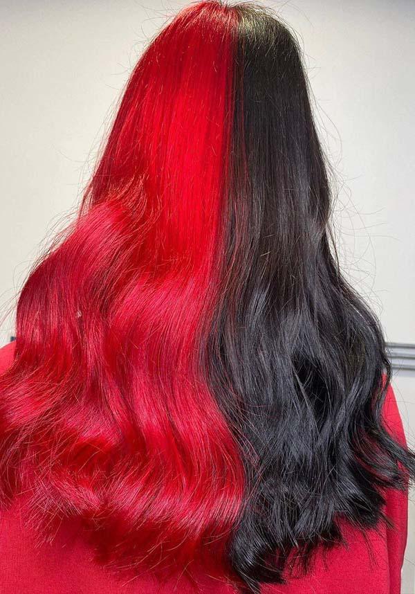 Crazy Colour Semi - permanent Fire Red Hair Colour