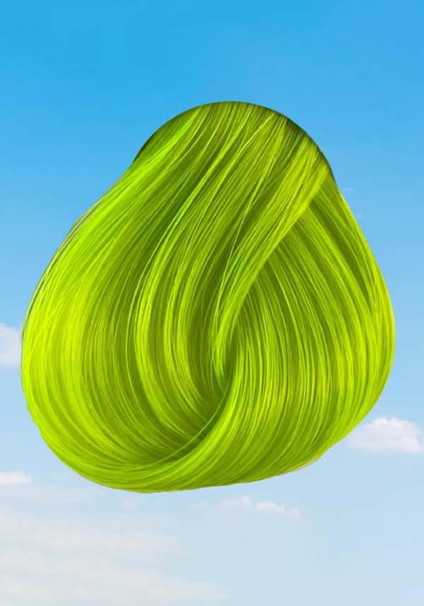 Fluorescent Lime Vegan Hair Colour Dye - 100ml Bottle for Stunning Hair