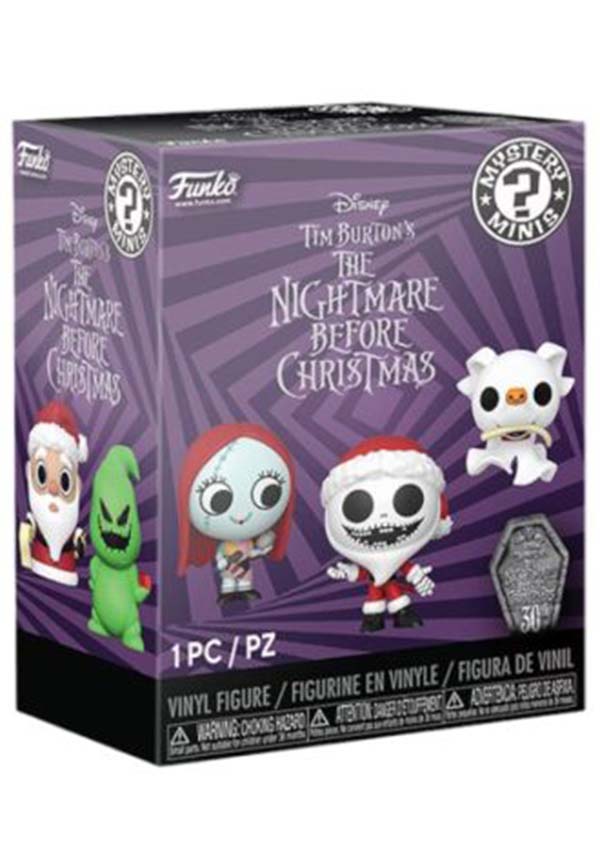The Nightmare Before Christmas: 30th Anniversary Collectible Mystery Mini Vinyl Figures
