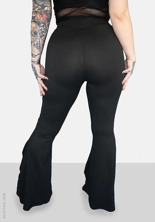 Cleo Women's Flare Style Bellbottom Pants