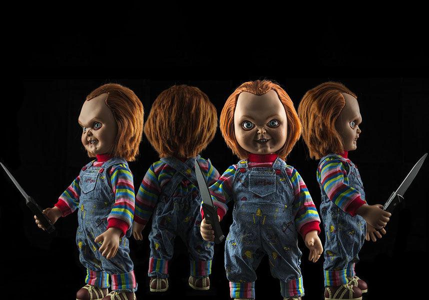 15-Inch Sound-Activated Good Guy Chucky Figure from Child's Play