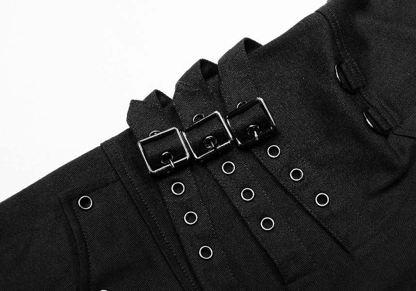 Underworld Vanquish Punk-Style Cotton Blend Statement Pants