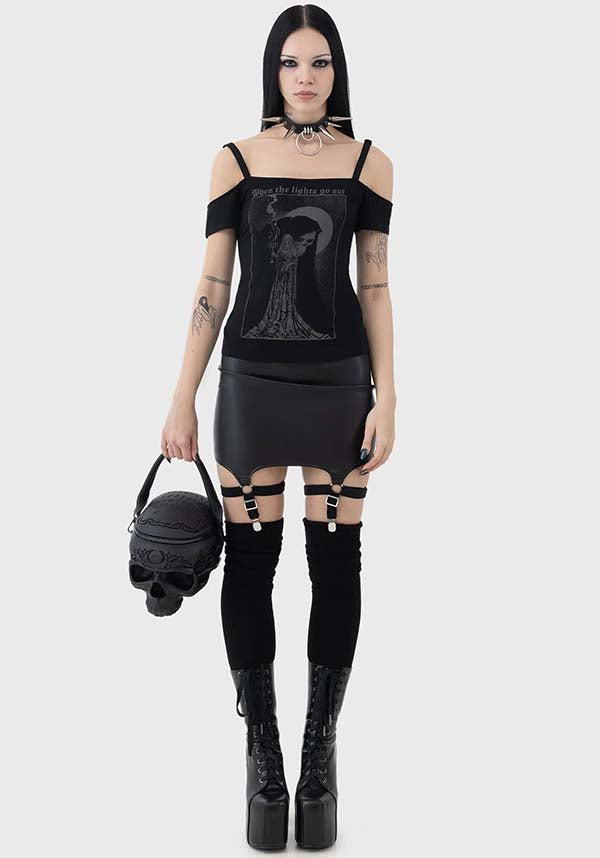 Spooky Contact The Dead Skull Design Handbag for Unique Fashion Lovers