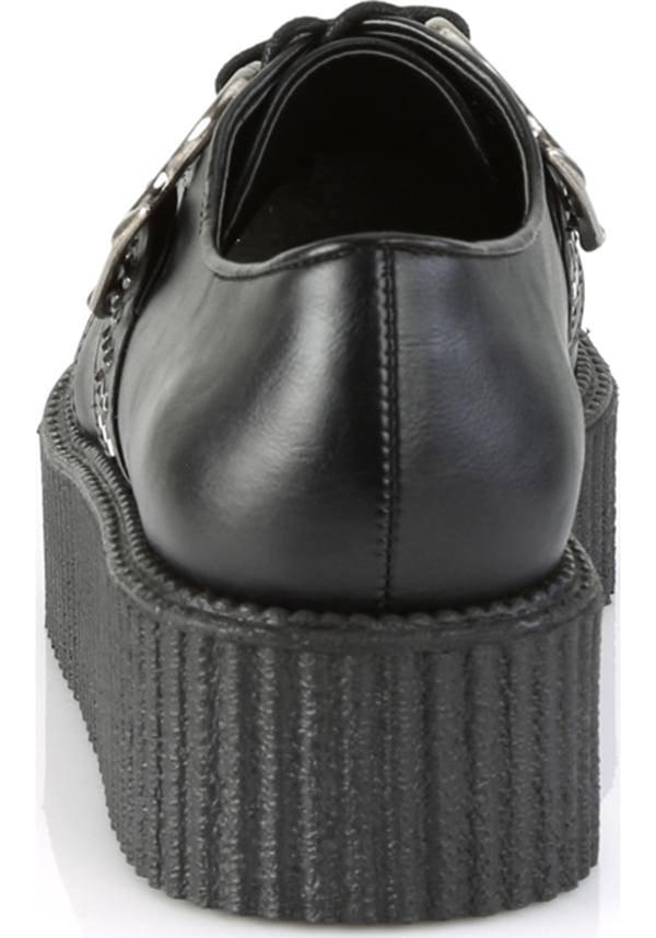Black V-CREEPER-516 Oxford Creepers Shoes [PREORDER]
