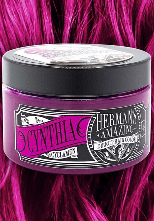 Cynthia Cyclamen Semi - Permanent Vegan Hair Colour for Extra Dimension