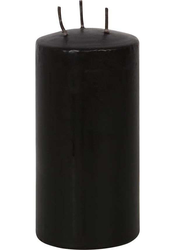 Large-Sized Pillar Candle with a Striking Vampire Blood Design