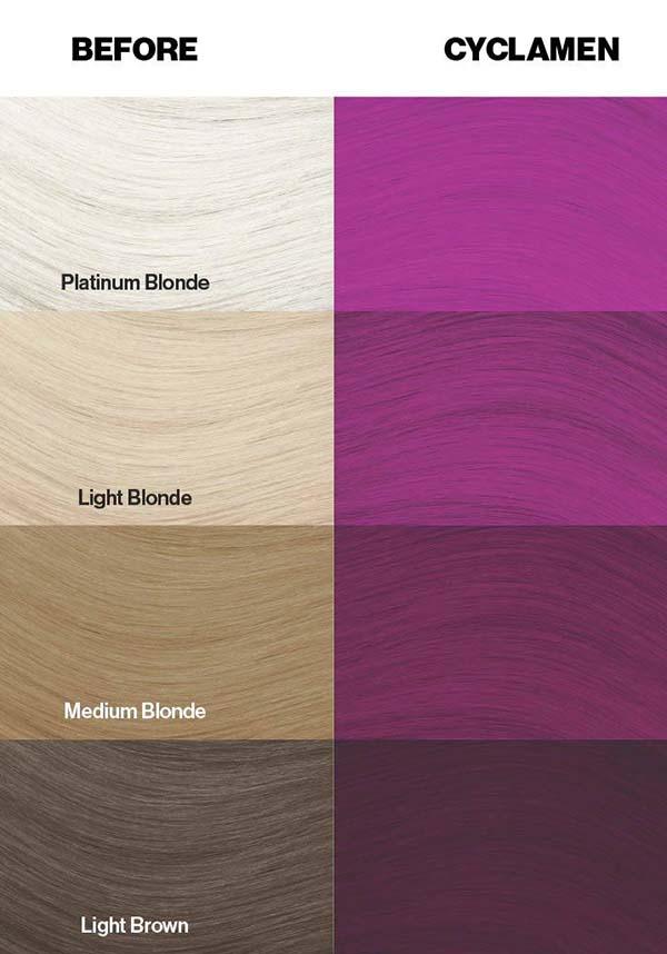 Cyclamen Semi - permanent Hair Colour for Real Romantics