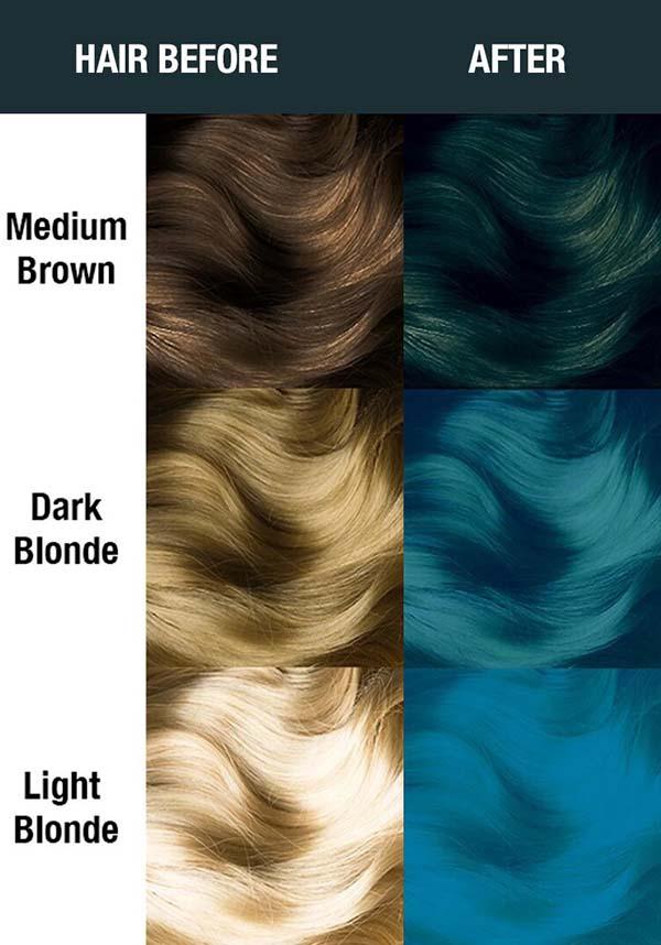 Classic Enchanted Forest Teal Green Semi - Permanent Hair Dye