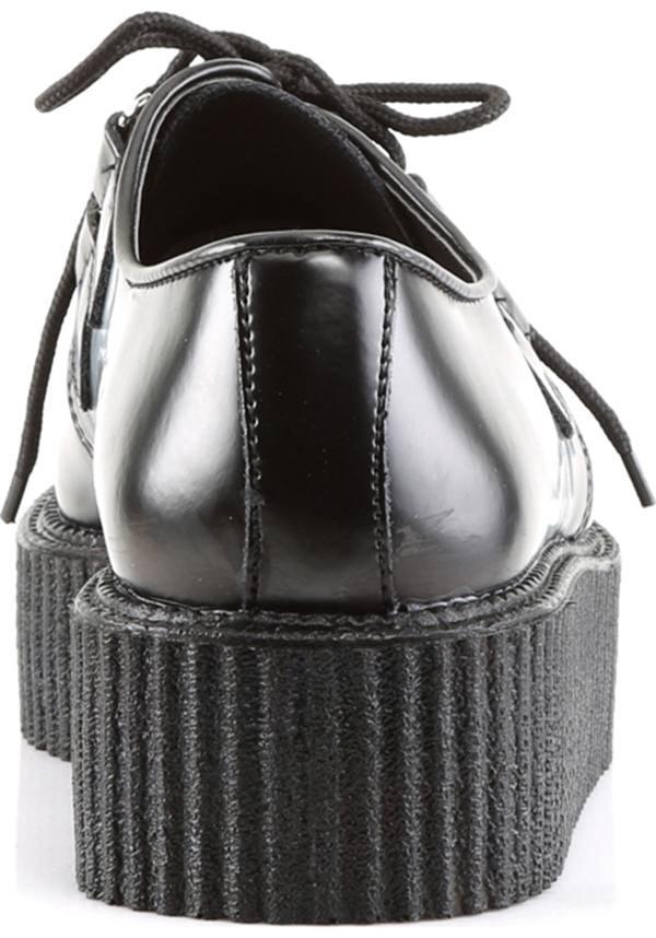 PREORDER - Demonia Platform Creeper Shoes - CREEPER - 402 in Black Color