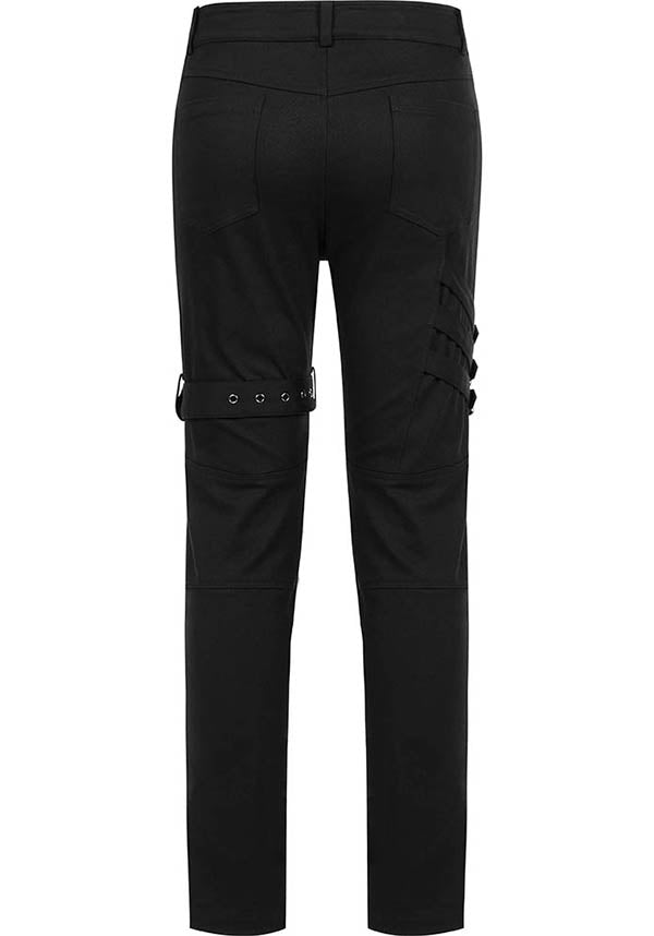 Underworld Vanquish Punk-Style Cotton Blend Statement Pants