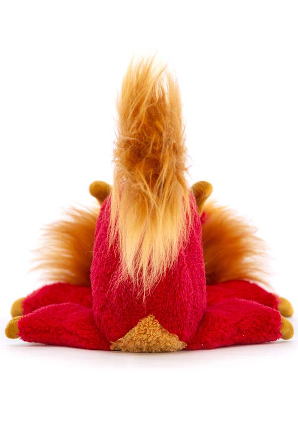 Stunning Festival Plush Dragon in Red and Gold
