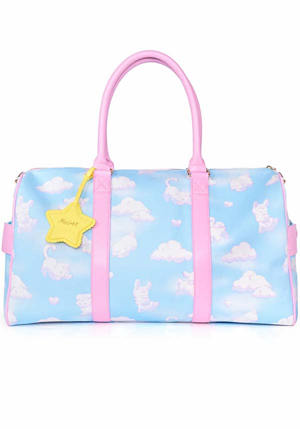 Cute Cloud Friends Weekend Travel Bag with Star Charm