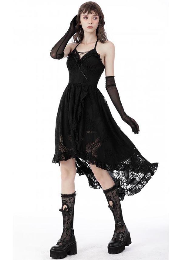 Enchanting Witchy Summer Halter Neck Unconquered Dress