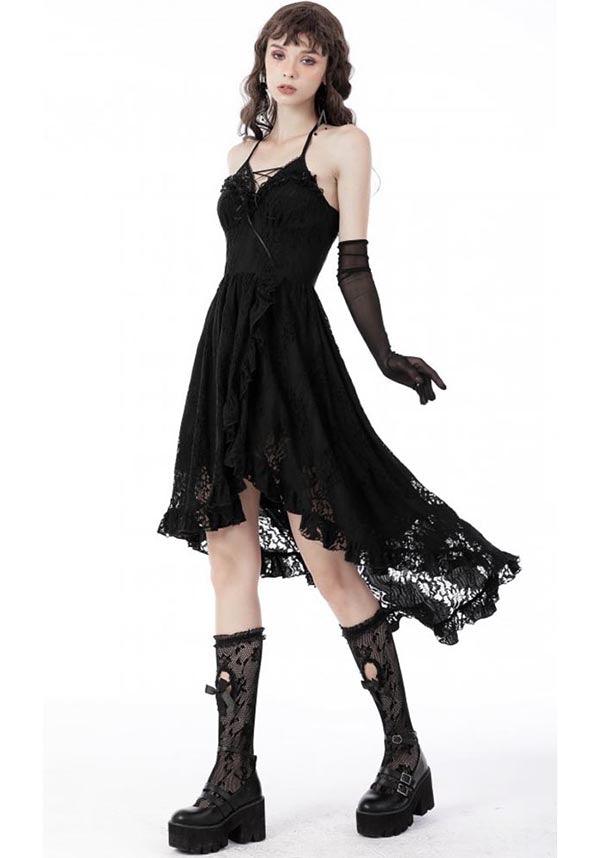 Enchanting Witchy Summer Halter Neck Unconquered Dress