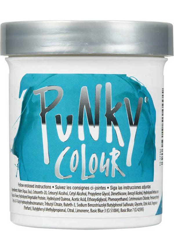 Turquoise Semi - Permanent Conditioning Hair Colour by Punky Colour for Summer