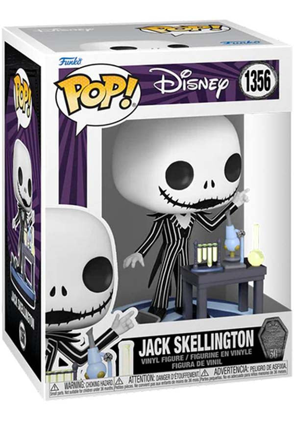 The Nightmare Before Christmas 30th Anniversary: Jack Skellington in the Laboratory POP! Vinyl Collectible Figure