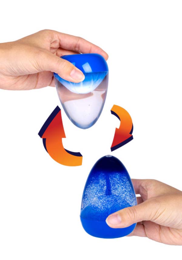 Volcano Eruption Liquid Sand Timer for Kitchen, Homework and Office Use