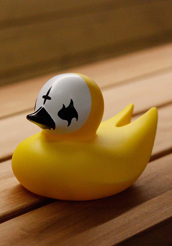 Satanic Design Corpse Paint Rubber Duck Bath Toy