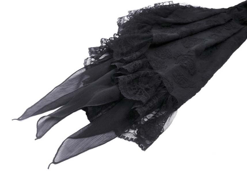 Eveline Gothic-Style Underbust Corset with Bell Sleeve Bolero Jacket