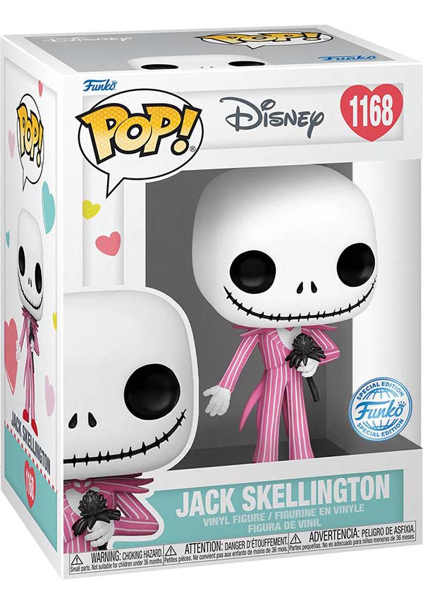The Nightmare Before Christmas: Jack Skellington POP! Vinyl Figure in a Charming Pink Suit [Restricted Sale]