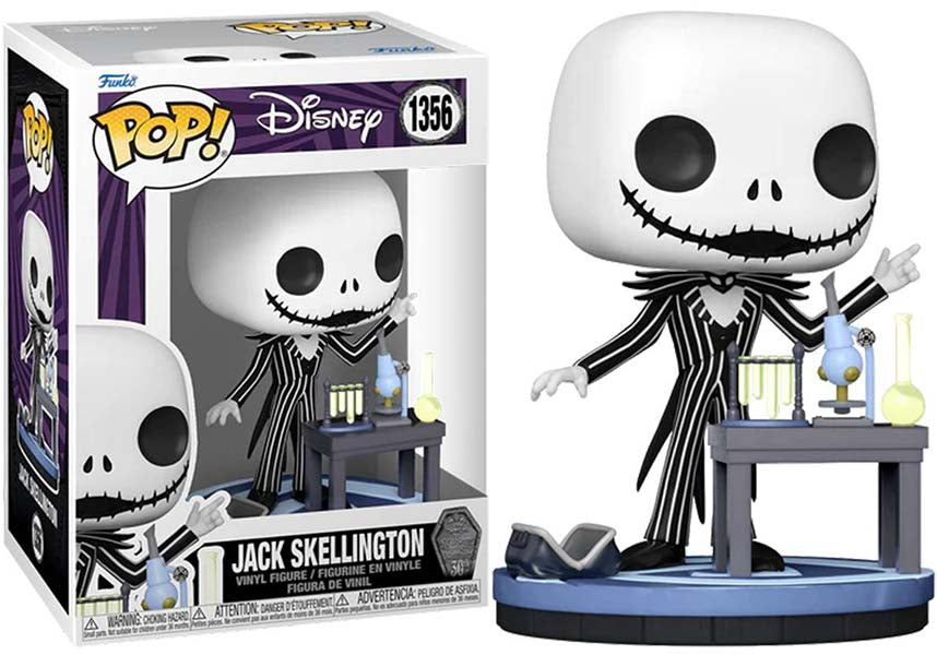 The Nightmare Before Christmas 30th Anniversary: Jack Skellington in the Laboratory POP! Vinyl Collectible Figure