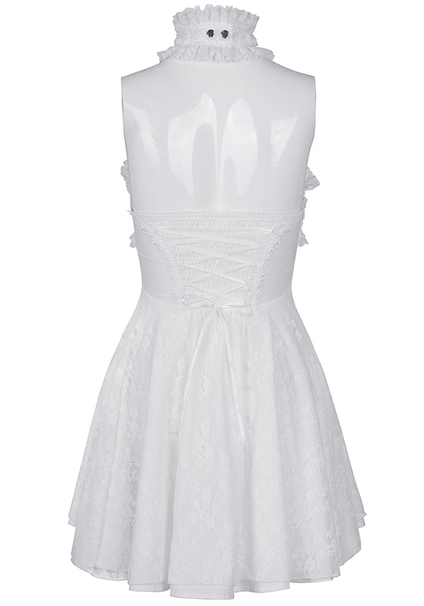 Cursed Saint Women's Haunting Dress for Spooky Nights