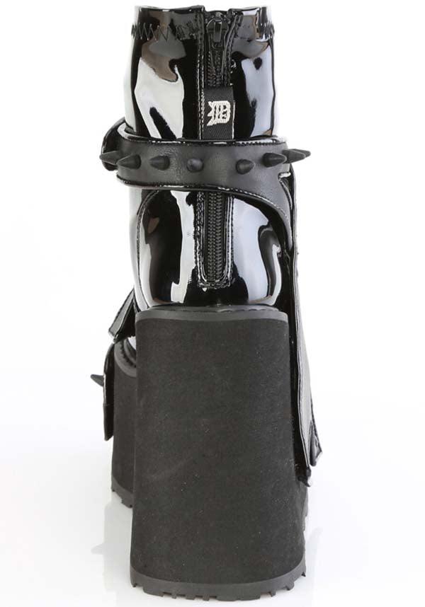Demonia Black Transformer-808 Platform Boots - Preorder