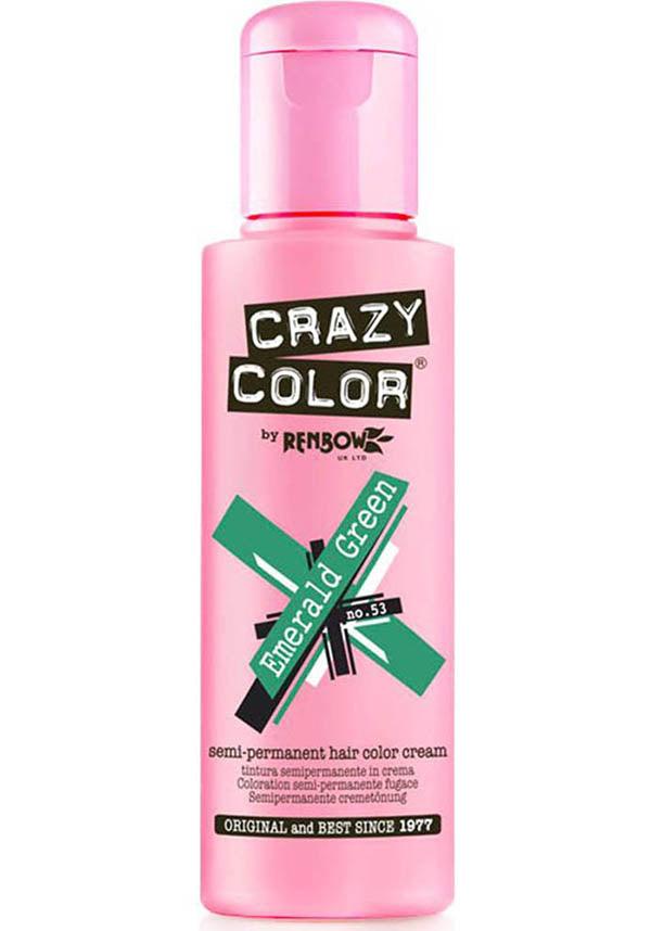Emerald Green Semi - permanent Crazy Colour Hair Dye