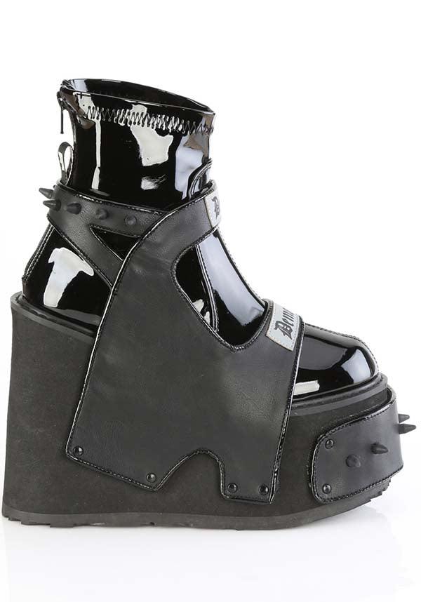 Demonia Black Transformer-808 Platform Boots - Preorder