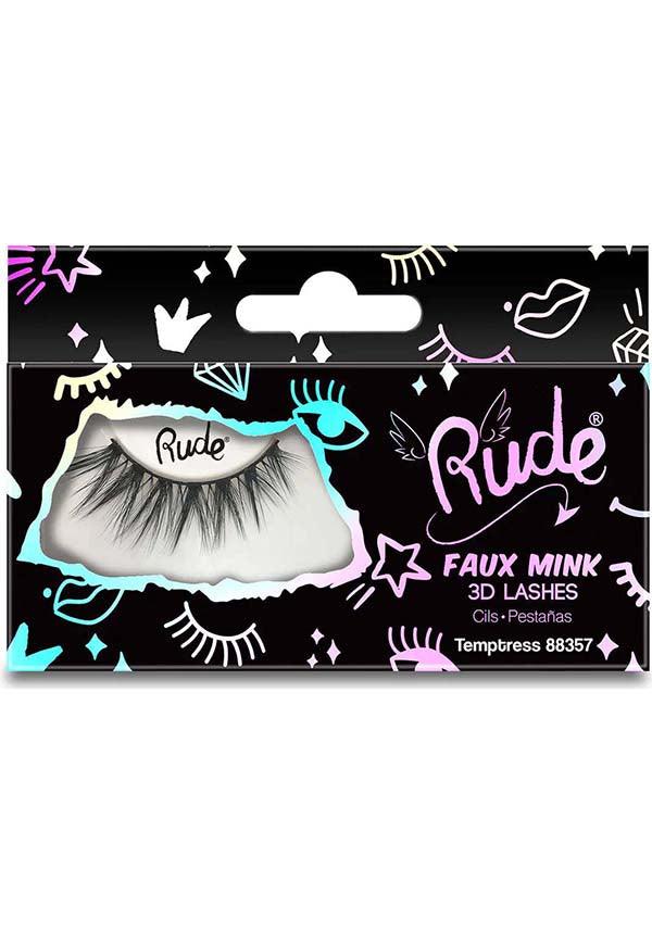 Essential Temptress 3D Faux Mink Eyelashes for a Flirty Look
