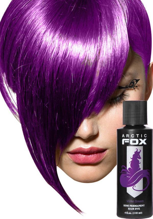 Arctic Fox Vegan Semi - Permanent Violet Dream Hair Colour 118ml