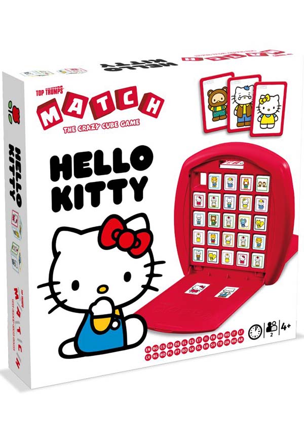 Portable Hello Kitty Top Trumps Match Board Game for Kids Aged 4+
