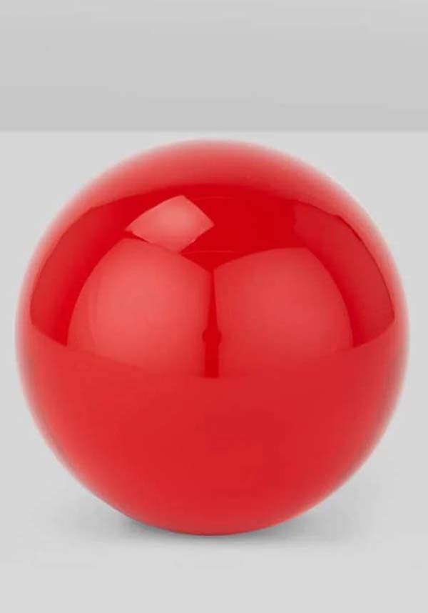 Red Non - Precious Crystal Ball for Decor