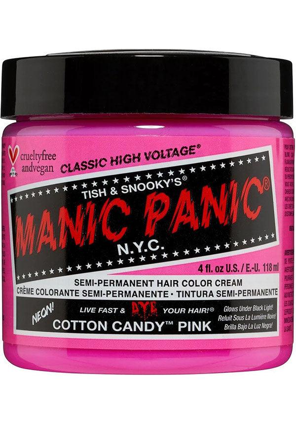 Classic Neon Cotton Candy Pink Vegan Semi - Permanent Hair Dye