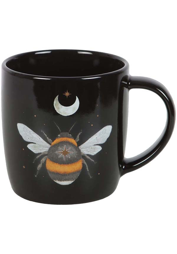 Enchanted Dark Forest Bee Ceramic Coffee Mug
