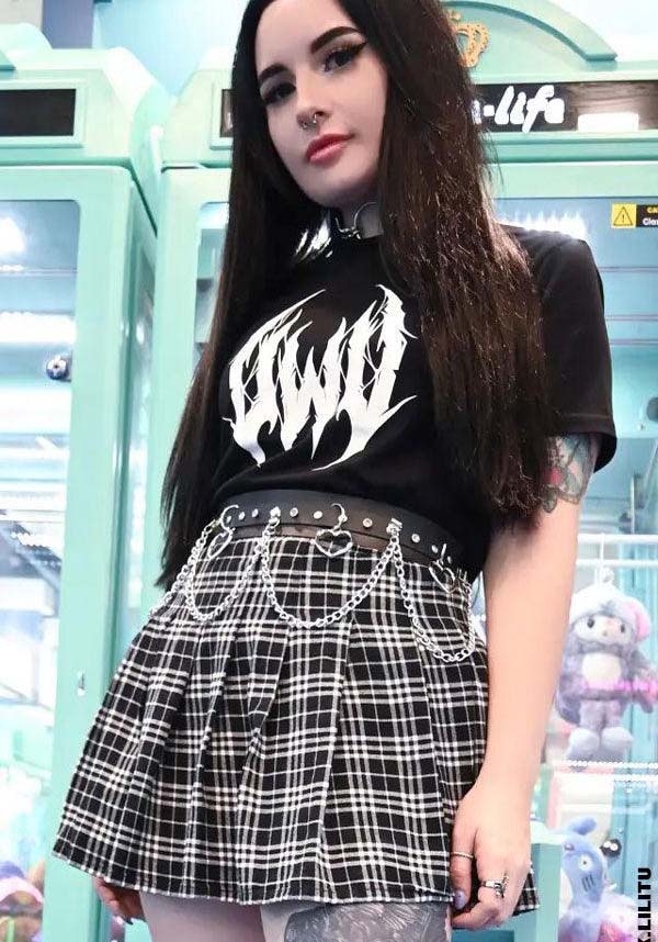 UWU Brand Metal Anime-Inspired T-Shirt for Unisex Wear