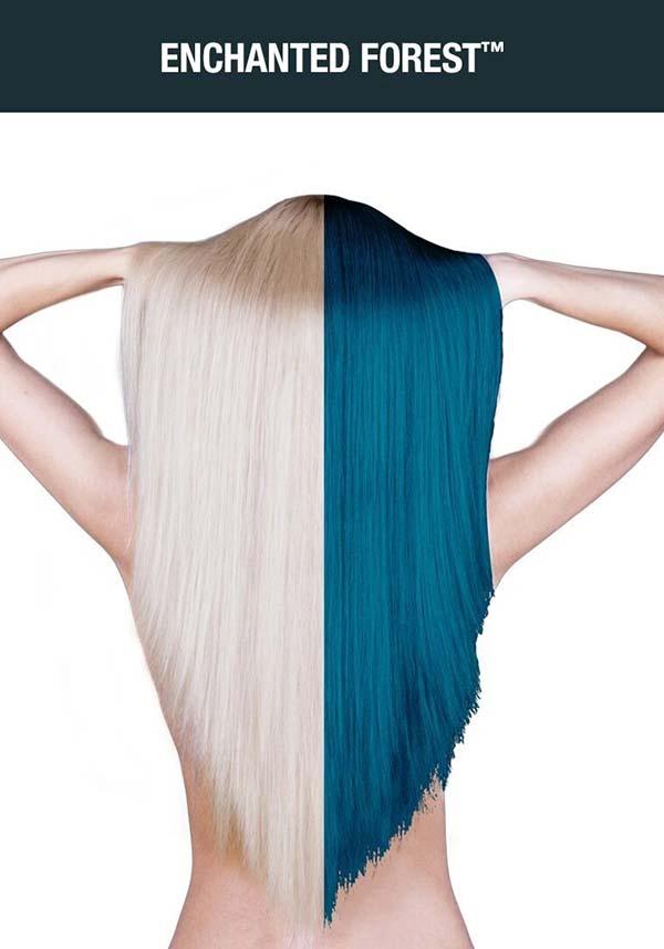 Classic Enchanted Forest Teal Green Semi - Permanent Hair Dye