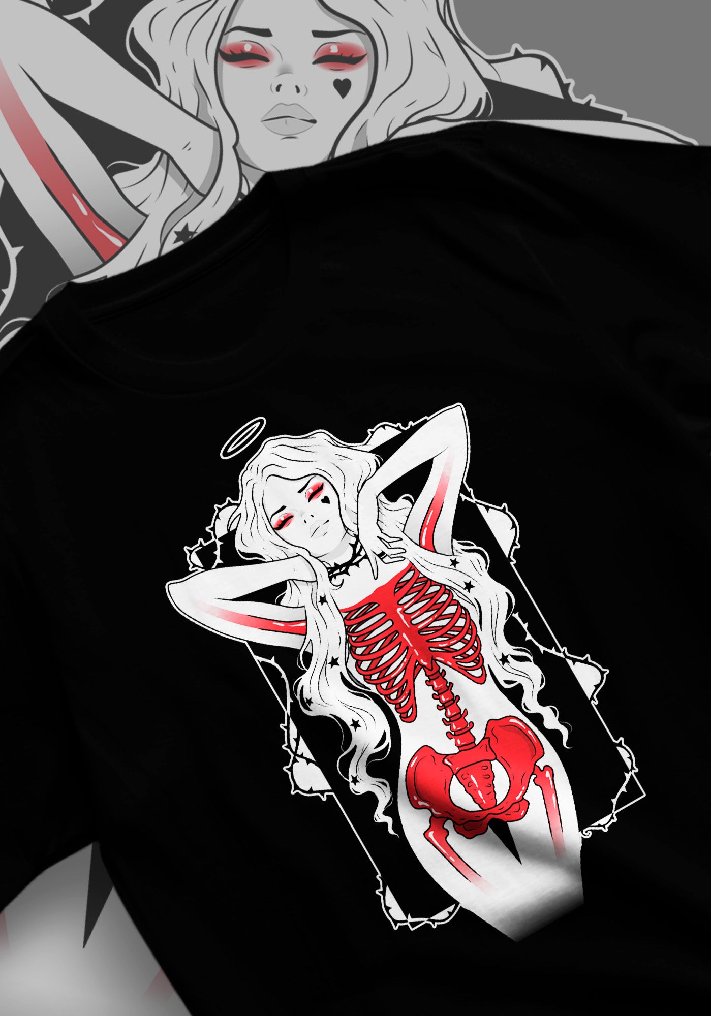 Beserk Clothing's Men's Regular Fit Gothic T-Shirt: To The End