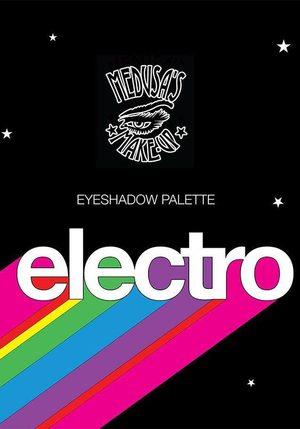 Electrifying Electro Eyeshadow Makeup Palette with 12 Magical Shades