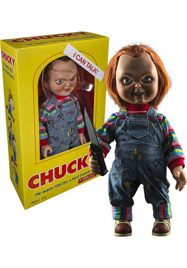 15-Inch Sound-Activated Good Guy Chucky Figure from Child's Play