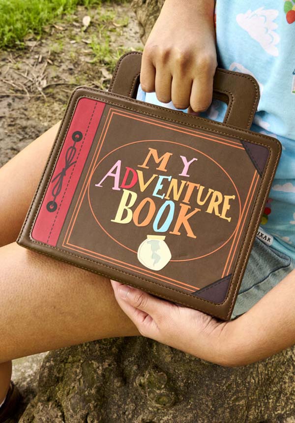 Loungefly Disney-Pixar Up 15th Anniversary Adventure Book-Themed Lunchbox Journal for Writing and Planning