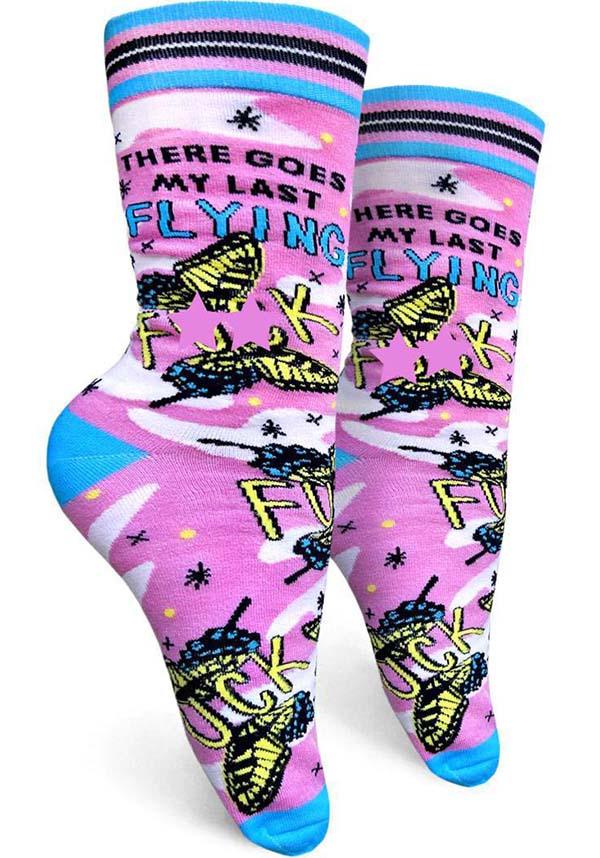 Stylish Flying Faux Crew Socks for Women