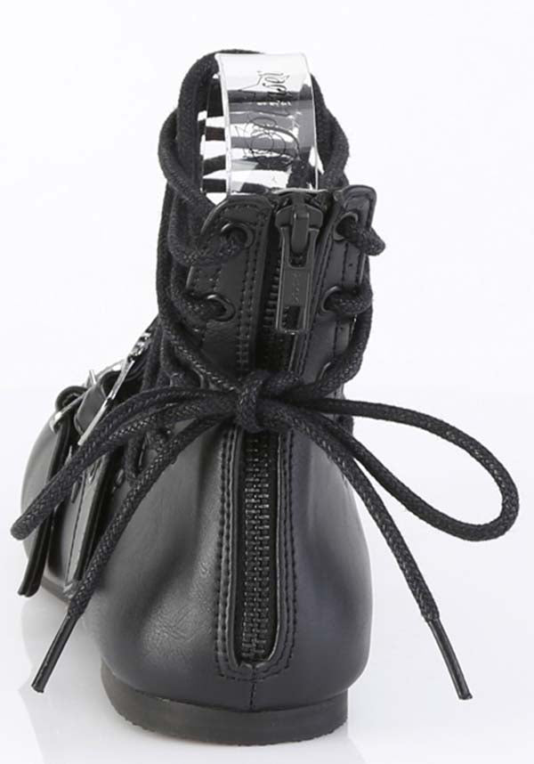 Black Daisy-11 Ballet Flats [Preorder]