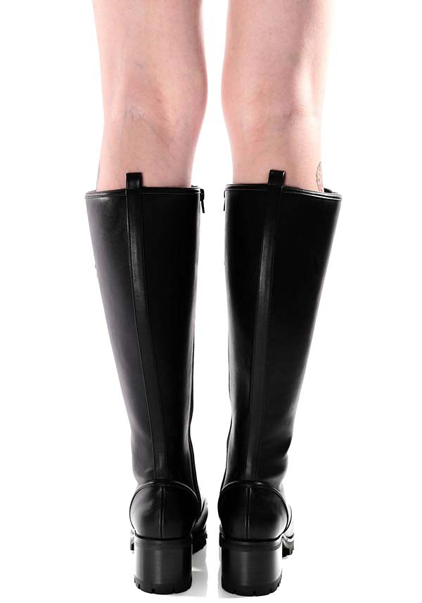 Essex High Gothic Witch Boots - A Must - Have Footwear